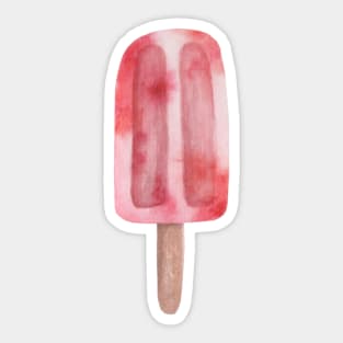 Popsicle watercolor Sticker